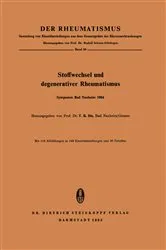 Book cover of Stoffwechsel und Degenerativer Rheumatismus by Victor R. Ott