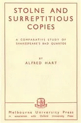 Book cover of Stolne and Surreptitious Copies by Alfred Hart