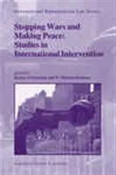 Book cover of Stopping Wars and Making Peace by Kristen Eichensehr
