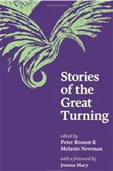 Book cover of Stories of the Great Turning by Peter Reason