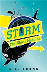 Book cover of Storm: The Ghost Machine by Emma Young