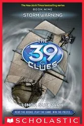 Book cover of Storm Warning (The 39 Clues, Book 9) by Linda Sue Park