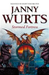 Book cover of Stormed Fortress by Janny Wurts