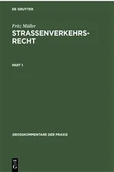 Book cover of Straßenverkehrsrecht (18th ed.) by Fritz Müller