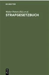 Book cover of Strafgesetzbuch (25th ed.) by Unknown