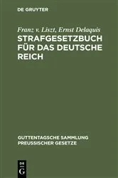 Book cover of Strafgesetzbuch für das Deutsche Reich (28th ed.) by Unknown