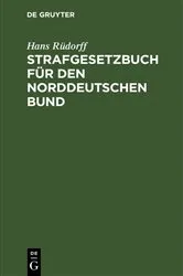 Book cover of Strafgesetzbuch für den Norddeutschen Bund by Unknown