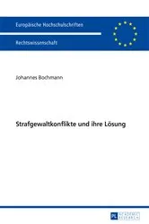 Book cover of Strafgewaltkonflikte und ihre Loesung by Johannes Bochmann