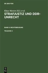 Book cover of Strafjustiz und DDR-Unrecht. Band 5: Rechtsbeugung. Teilband 2 by Boris Burghardt