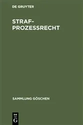 Book cover of Strafprozeßrecht (2nd ed.) by Unknown