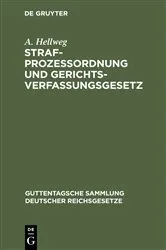 Book cover of Strafprozessordnung und Gerichtsverfassungsgesetz (12th ed.) by Unknown