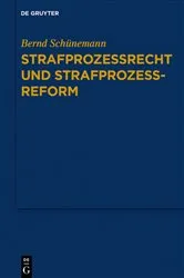 Book cover of Strafprozessrecht und Strafprozessreform by Bernd Schünemann