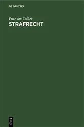 Book cover of Strafrecht (3rd ed.) by Unknown