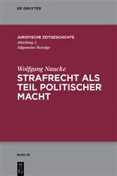 Book cover of Strafrecht als Teil politischer Macht by Unknown