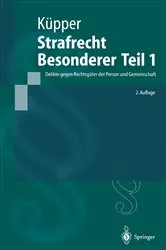 Book cover of Strafrecht Besonderer Teil 1 (2nd ed.) by Dennis Bock