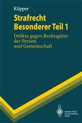 Book cover of Strafrecht Besonderer Teil 1 by Georg Küpper