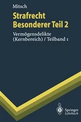 Book cover of Strafrecht Besonderer Teil 2 by Wolfgang Mitsch