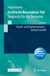 Book cover of Strafrecht Besonderer Teil (2nd ed.) by Michael Heghmanns