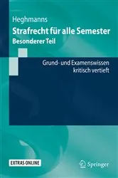 Book cover of Strafrecht für alle Semester by Michael Heghmanns