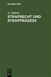 Book cover of Strafrecht und Strafprozeß (16th ed.) by Unknown