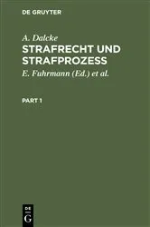 Book cover of Strafrecht und Strafprozeß (24th ed.) by Unknown
