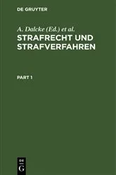 Book cover of Strafrecht und Strafverfahren (31st ed.) by A. Dalcke