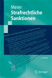 Book cover of Strafrechtliche Sanktionen (2nd ed.) by Unknown