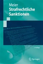 Book cover of Strafrechtliche Sanktionen (5th ed.) by Bernd-Dieter Meier