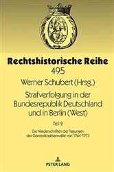 Book cover of Strafverfolgung in der Bundesrepublik Deutschland und in Berlin (West) by Unknown