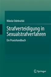 Book cover of Strafverteidigung in Sexualstrafverfahren by Unknown