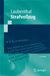 Book cover of Strafvollzug (6th ed.) by Unknown