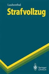 Book cover of Strafvollzug by Klaus Laubenthal