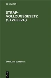 Book cover of Strafvollzugsgesetz (StVollzG) (2nd ed.) by Unknown