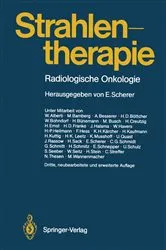 Book cover of Strahlentherapie (3rd ed.) by Eberhard Scherer