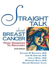 Book cover of Straight Talk About Breast Cancer by Margaret Block