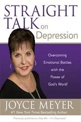 Book cover of Straight Talk on Depression by Joyce Meyer