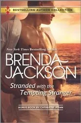 Book cover of Stranded with the Tempting Stranger by Brenda Jackson