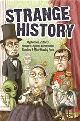 Book cover of Strange History by Editors of Portable Press