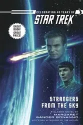 Book cover of Strangers From The Sky by Margaret Wander Bonanno