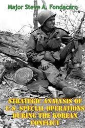 Book cover of Strategic Analysis Of U.S. Special Operations During The Korean Conflict by Unknown