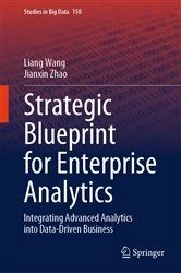 Book cover of Strategic Blueprint for Enterprise Analytics by Liang Wang