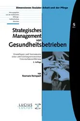Book cover of Strategisches Management von Gesundheitsbetrieben (2nd ed.) by Rosmarie Reinspach