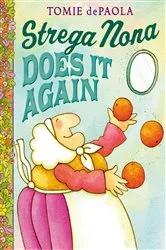 Book cover of Strega Nona Does It Again by Tomie dePaola