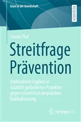 Book cover of Streitfrage Prävention by Leonie Thal