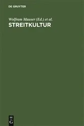Book cover of Streitkultur by Wolfram Mauser