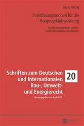 Book cover of Streitloesungsmodell fuer die Bauprojektabwicklung by Unknown