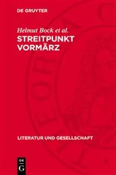 Book cover of Streitpunkt Vormärz by Helmut et al. Bock
