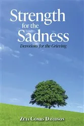 Book cover of Strength for the Sadness by Zeta Combs Davidson