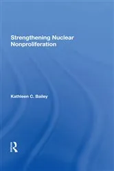 Book cover of Strengthening Nuclear Nonproliferation by Unknown