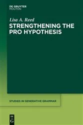 Book cover of Strengthening the PRO Hypothesis by Unknown
